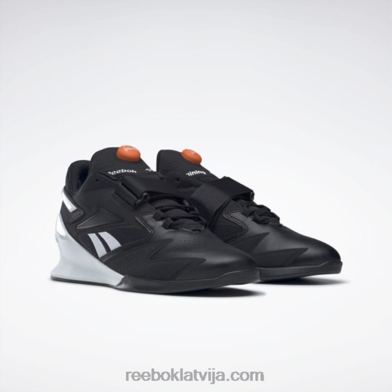 legacy lifter iii vīriešu svarcelšanas apavi0T4641069 Reebok core black/ftwr white/smash orange s23-r
