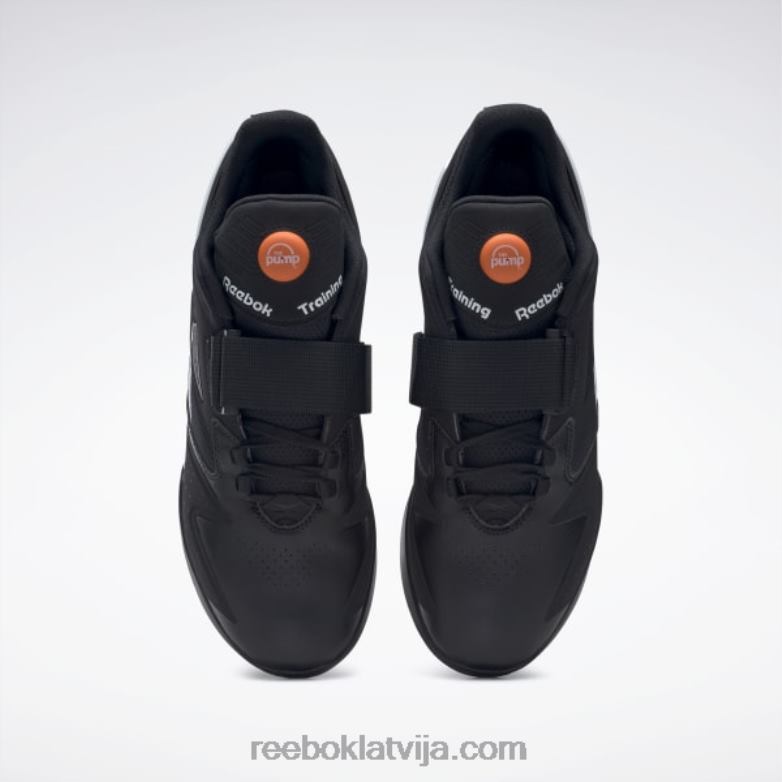 legacy lifter iii vīriešu svarcelšanas apavi0T4641069 Reebok core black/ftwr white/smash orange s23-r