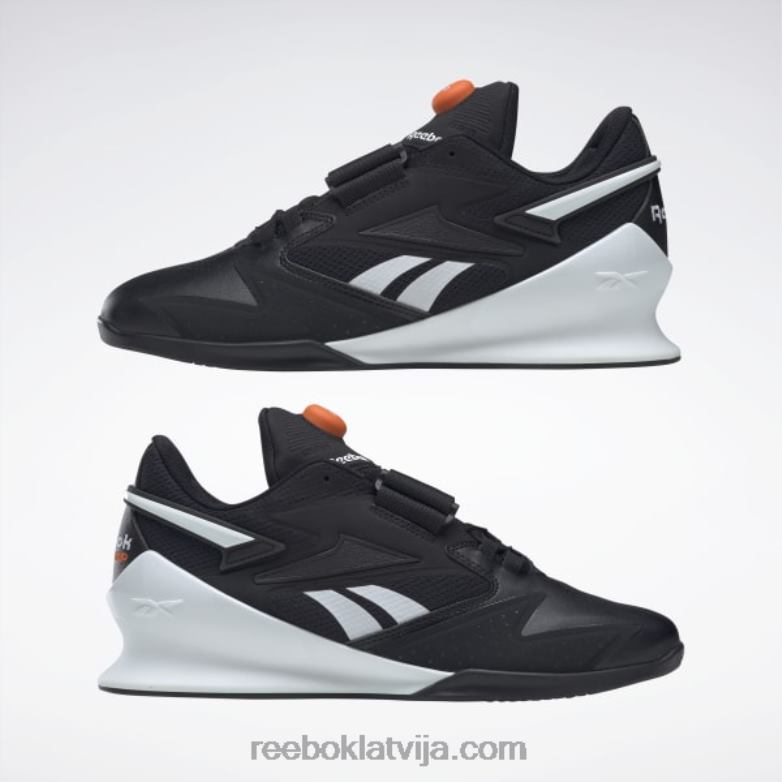 legacy lifter iii vīriešu svarcelšanas apavi0T4641069 Reebok core black/ftwr white/smash orange s23-r