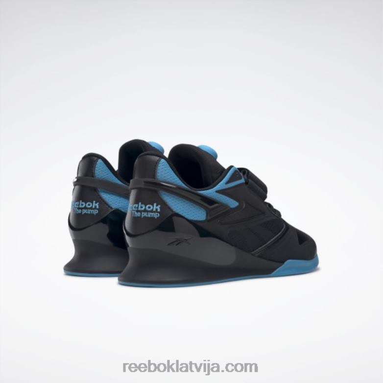 legacy lifter iii vīriešu svarcelšanas apavi0T4641080 Reebok kodols melns/izstarojošs akva