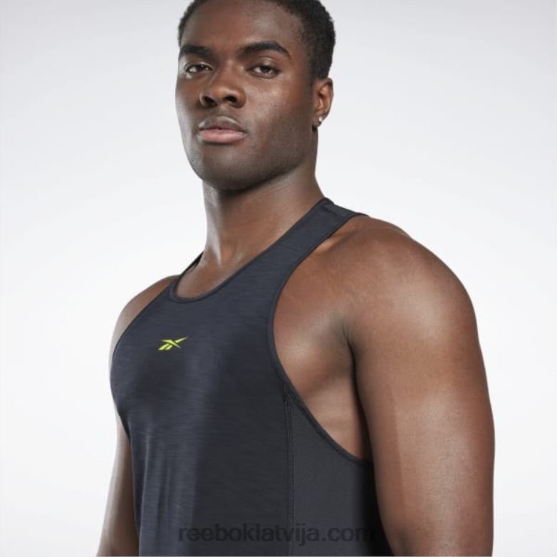 les Mills bodypump Activchill singlets vīriešiem 0T4641258 Reebok melns