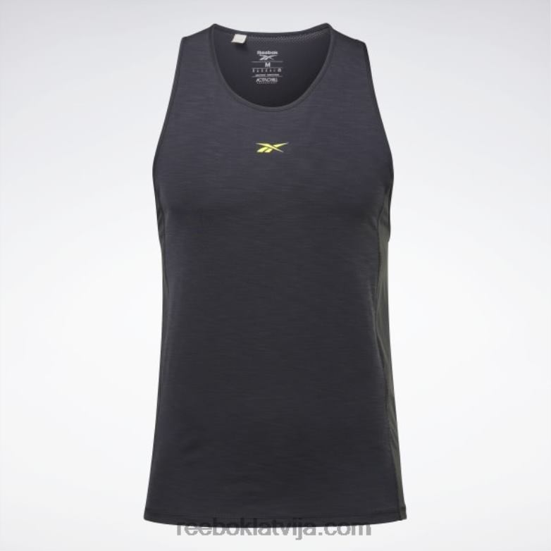 les Mills bodypump Activchill singlets vīriešiem 0T4641258 Reebok melns