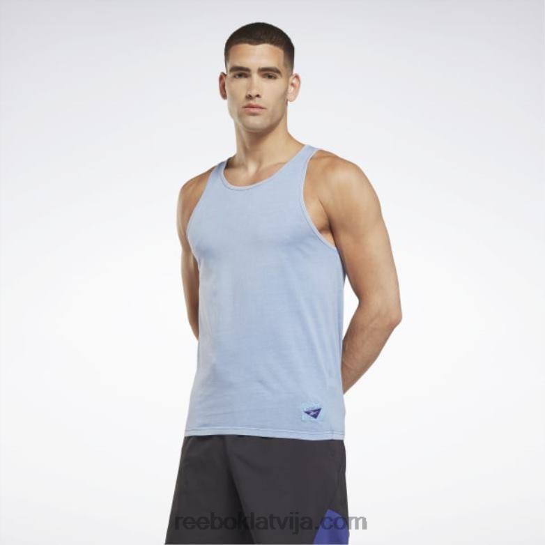 les Mills dabiskās krāsas tvertnes augšdaļa vīriešiem 0T4641304 Reebok trekns violets