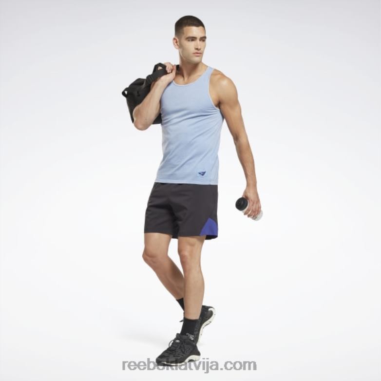 les Mills dabiskās krāsas tvertnes augšdaļa vīriešiem 0T4641304 Reebok trekns violets