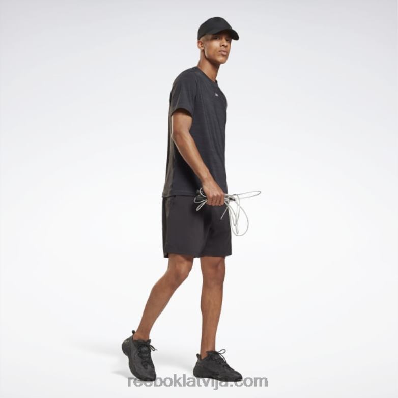 les mills bodypump activchill t-krekls vīriešiem 0T4641353 Reebok melns