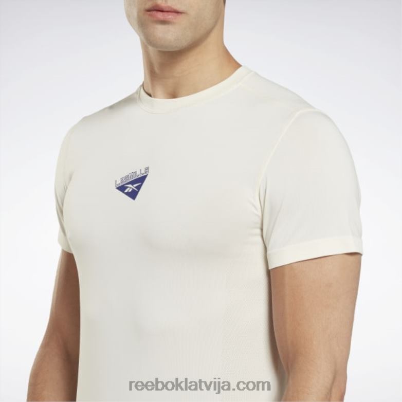 les mills myoknit t-krekls vīriešiem 0T4641332 Reebok klasisks balts