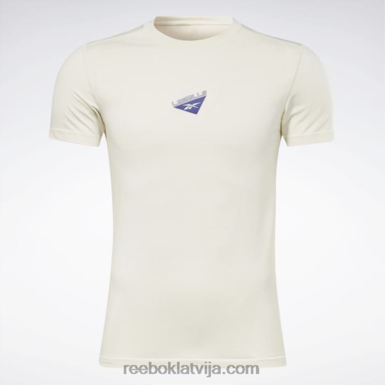 les mills myoknit t-krekls vīriešiem 0T4641332 Reebok klasisks balts