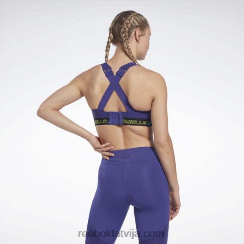 les mills puremove+ krūšturis sievietes 0T464692 Reebok trekns violets
