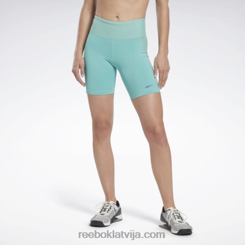 les mills rievoti īsi legingi sievietes 0T464681 Reebok daļēji klasiska zilganzaļa
