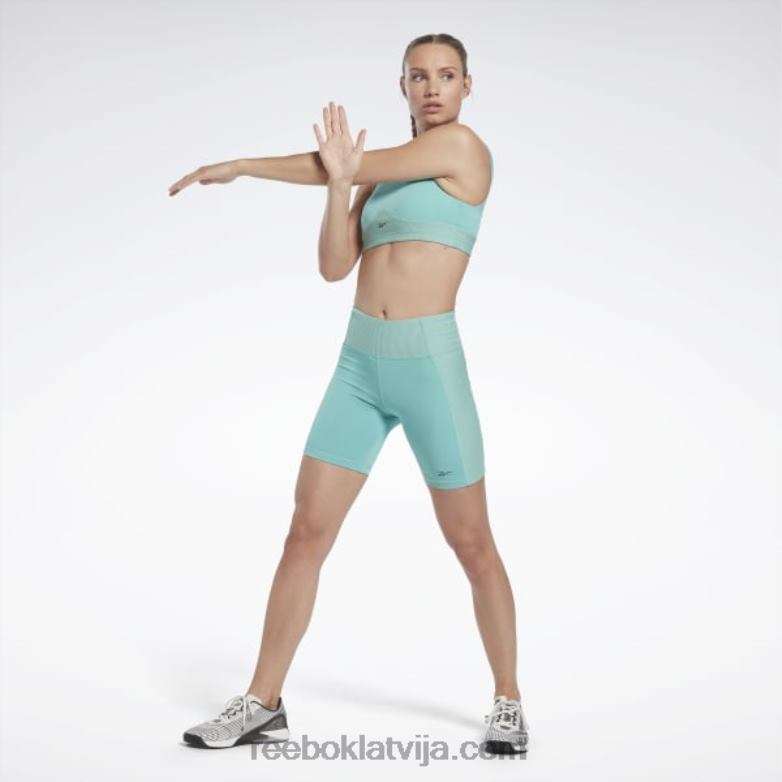 les mills rievoti īsi legingi sievietes 0T464681 Reebok daļēji klasiska zilganzaļa