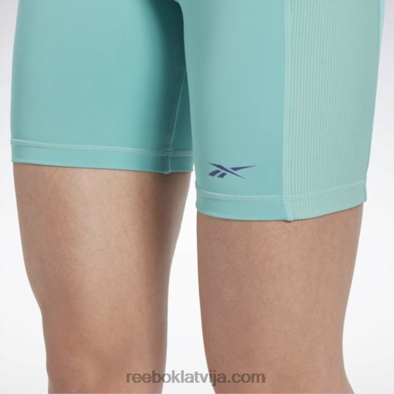 les mills rievoti īsi legingi sievietes 0T464681 Reebok daļēji klasiska zilganzaļa