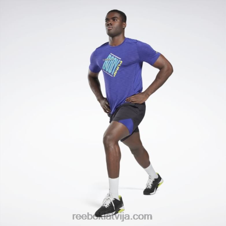 les mills stiprības 20 šorti vīriešiem 0T4641329 Reebok melns