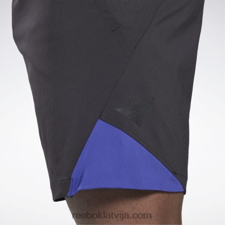 les mills stiprības 20 šorti vīriešiem 0T4641329 Reebok melns