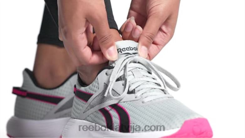 lite plus 3 sieviešu apavi0T464285 Reebok tīri pelēks 3/core melns/lepni rozā