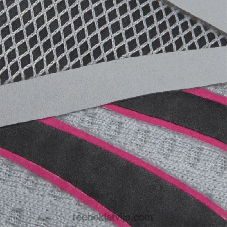 lite plus 3 sieviešu apavi0T464285 Reebok tīri pelēks 3/core melns/lepni rozā