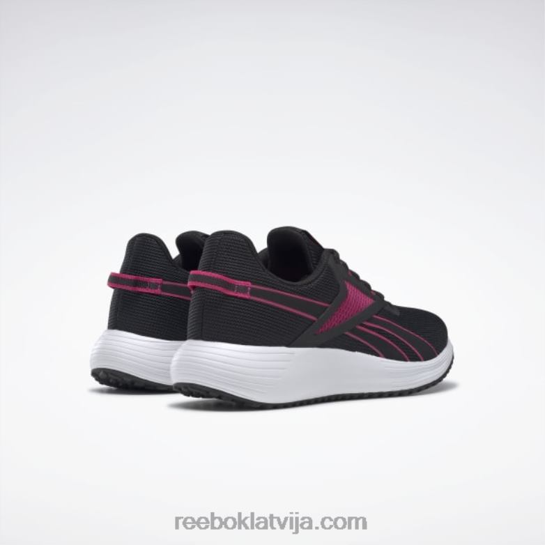 lite plus 3 sieviešu skriešanas apavi0T464139 Reebok core black/pursuit pink/ftwr white