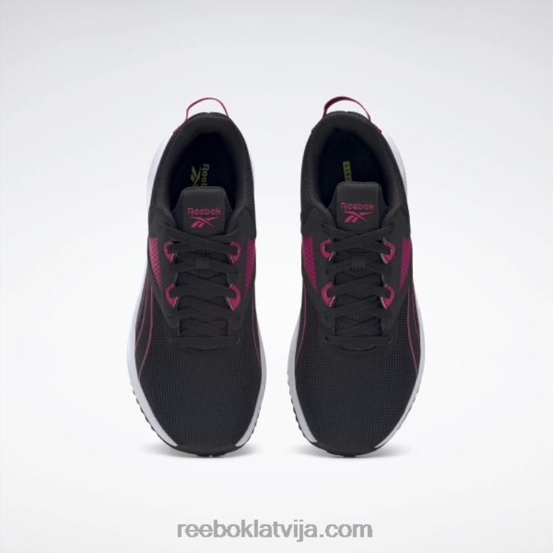 lite plus 3 sieviešu skriešanas apavi0T464139 Reebok core black/pursuit pink/ftwr white