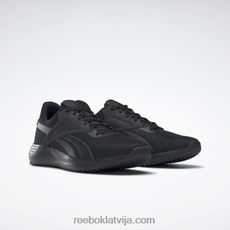 lite plus 3 vīriešu skriešanas apavi0T4641212 Reebok kodols melns/tīri pelēks 8