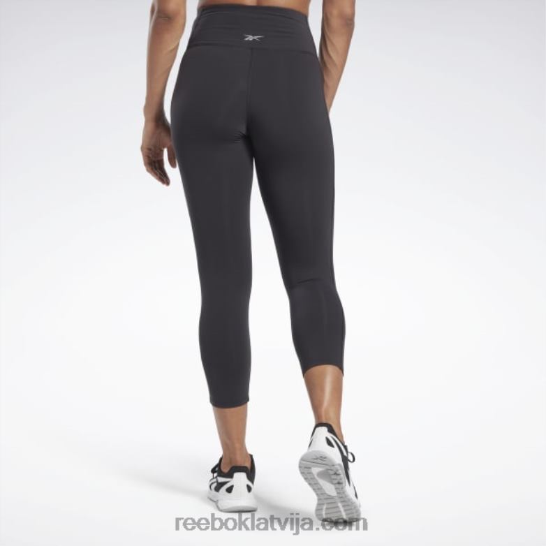 luksi 3/4 legingi sievietes 0T464340 Reebok melns