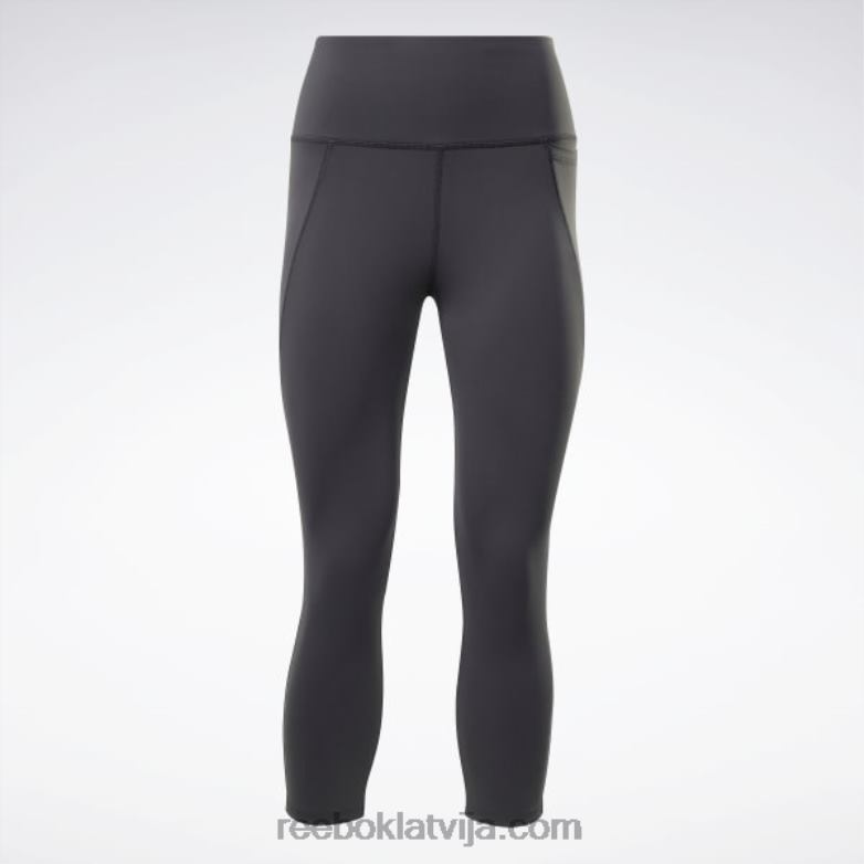 luksi 3/4 legingi sievietes 0T464340 Reebok melns
