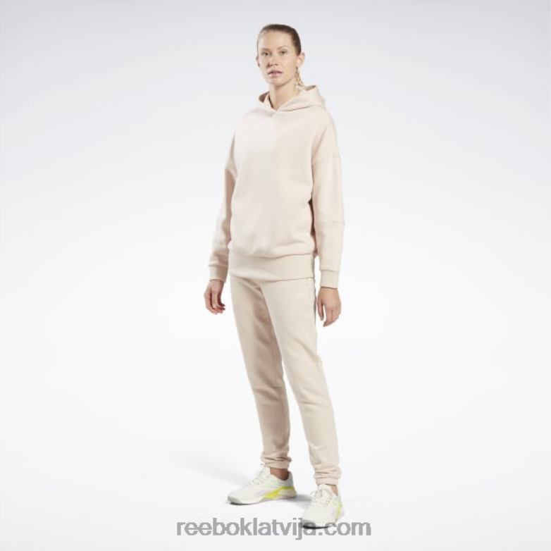 luksusa flīsa bikses sievietes 0T464438 Reebok mīksts ekrus