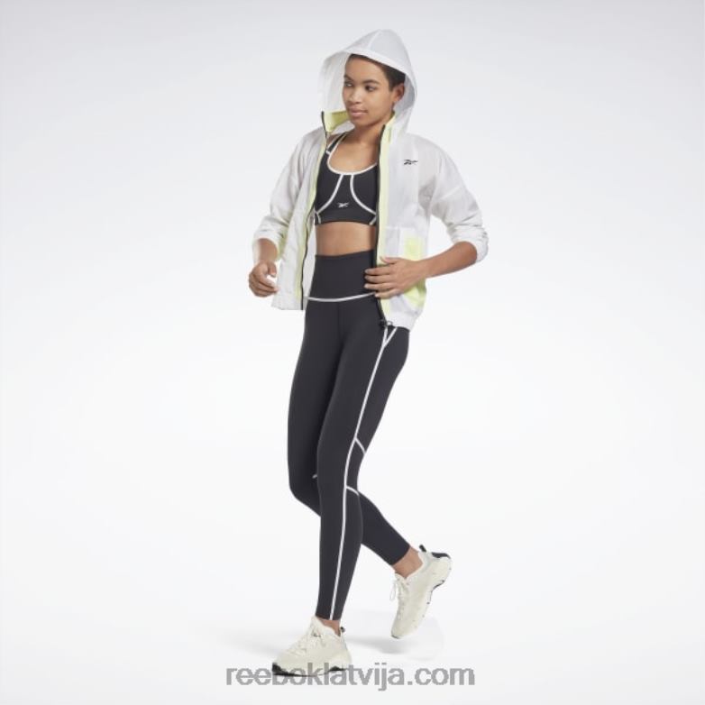 luksusa krāsainas zeķubikses ar augstu vidukli sievietes 0T464230 Reebok melns