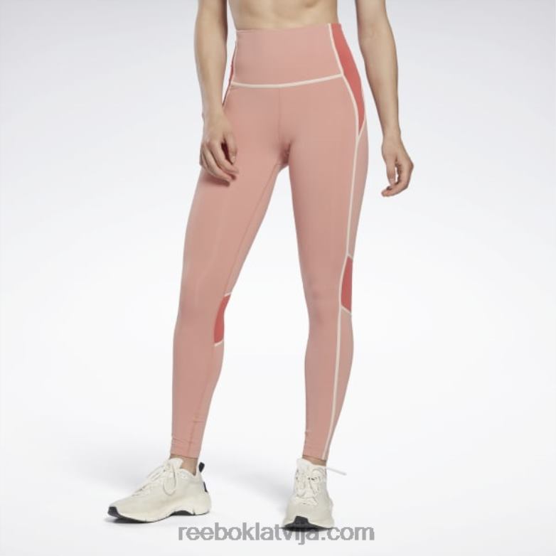 luksusa krāsainas zeķubikses ar augstu vidukli sievietes 0T464809 Reebok kanjona koraļļi