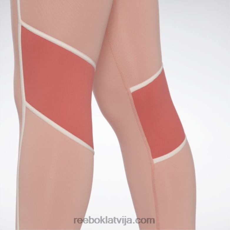 luksusa krāsainas zeķubikses ar augstu vidukli sievietes 0T464809 Reebok kanjona koraļļi