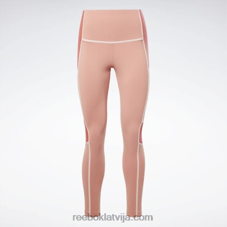 luksusa krāsainas zeķubikses ar augstu vidukli sievietes 0T464809 Reebok kanjona koraļļi