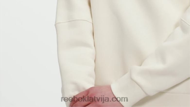 luksusa liela izmēra kapuci sievietes 0T464370 Reebok klasisks balts