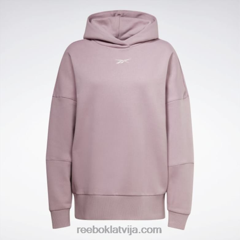 luksusa liela izmēra kapuci sievietes 0T464427 Reebok uzliets ceriņš