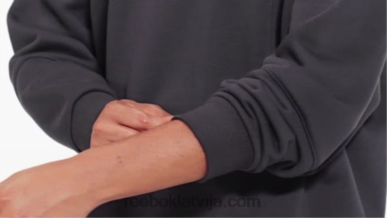 luksusa liela izmēra kapuci sievietes 0T464451 Reebok melns