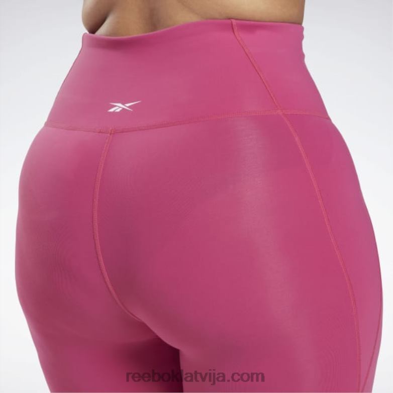 luksusa zeķubikses ar augstu vidukli (plus izmēra) sievietes 0T464831 Reebok daļēji lepni rozā