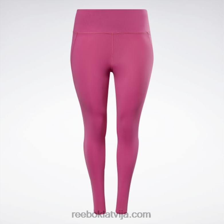 luksusa zeķubikses ar augstu vidukli (plus izmēra) sievietes 0T464831 Reebok daļēji lepni rozā
