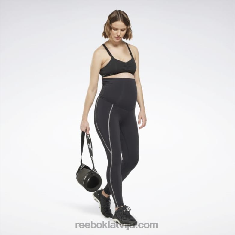 lux 20 grūtnieču legingi sievietes 0T464759 Reebok melns