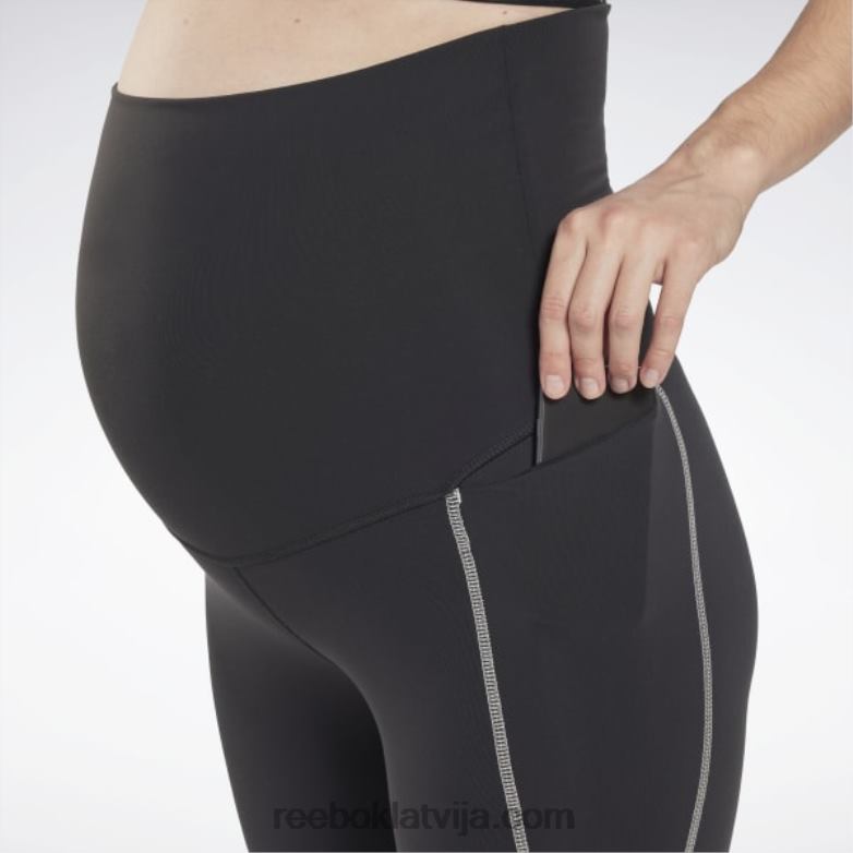 lux 20 grūtnieču legingi sievietes 0T464759 Reebok melns