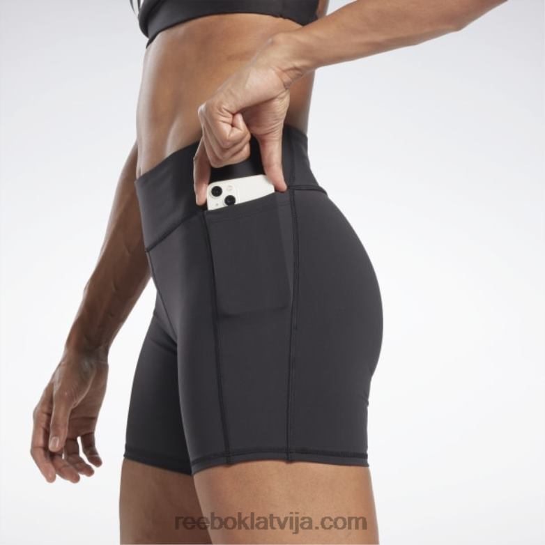 lux booty šorti sievietes 0T464298 Reebok melns