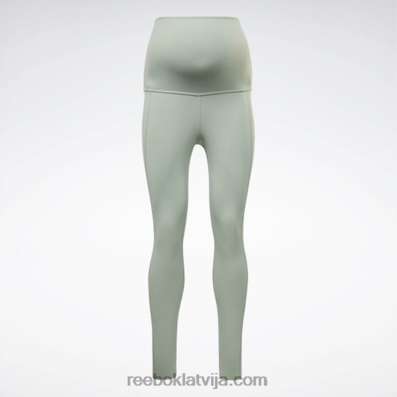 lux grūtnieču legingi sievietes 0T464907 Reebok harmonija zaļa
