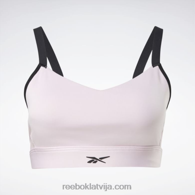 lux strappy vidēja trieciena sporta krūšturis sievietes 0T464876 Reebok sala oga