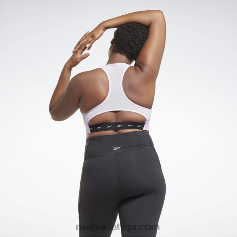 lux vector sacīkšu sporta krūšturis (plus izmēra) sievietes 0T464824 Reebok violeta oāze