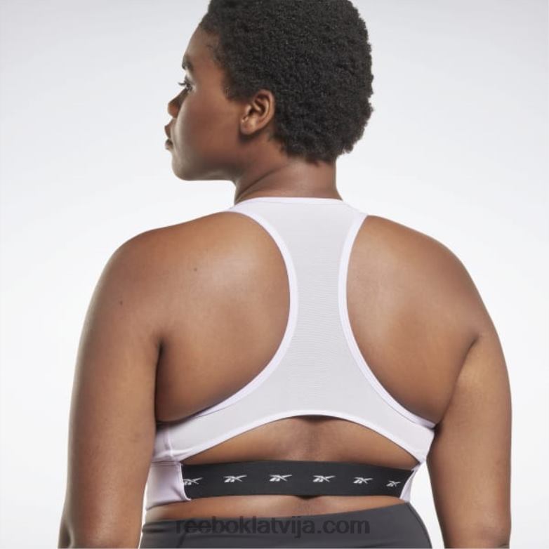 lux vector sacīkšu sporta krūšturis (plus izmēra) sievietes 0T464824 Reebok violeta oāze