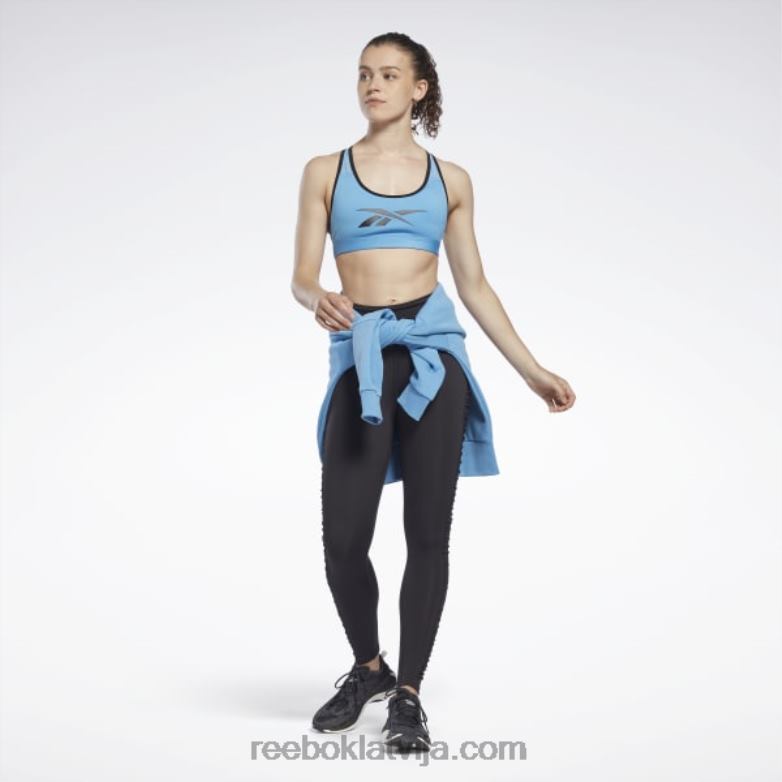 lux vector sacīkšu sporta krūšturis sievietes 0T464728 Reebok būtiski zils