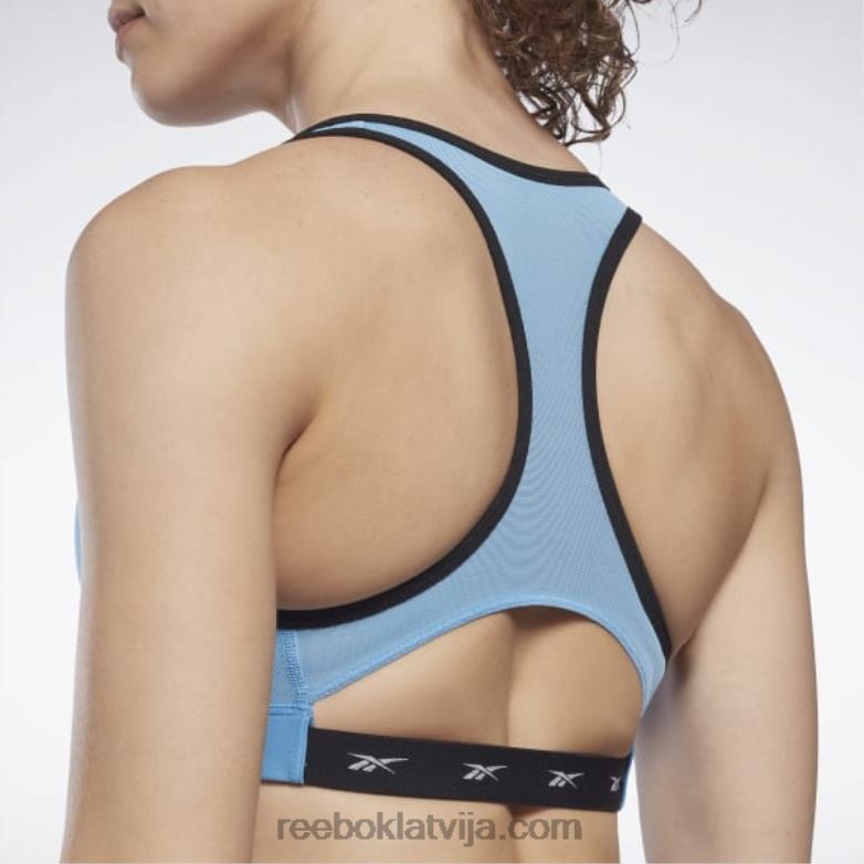 lux vector sacīkšu sporta krūšturis sievietes 0T464728 Reebok būtiski zils