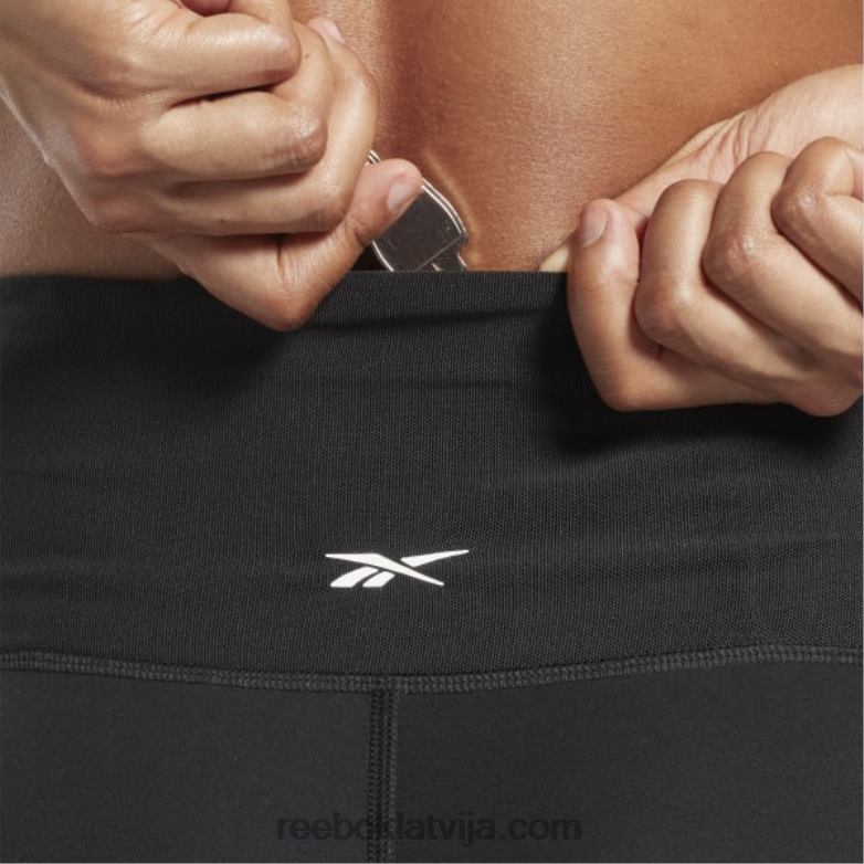 lux veikt augstceltnes legingus sievietes 0T464491 Reebok melns