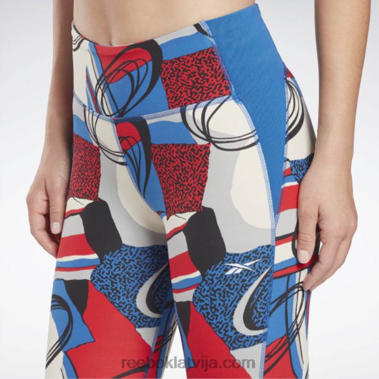 lux veikt legingus sievietes 0T464534 Reebok vektors zils