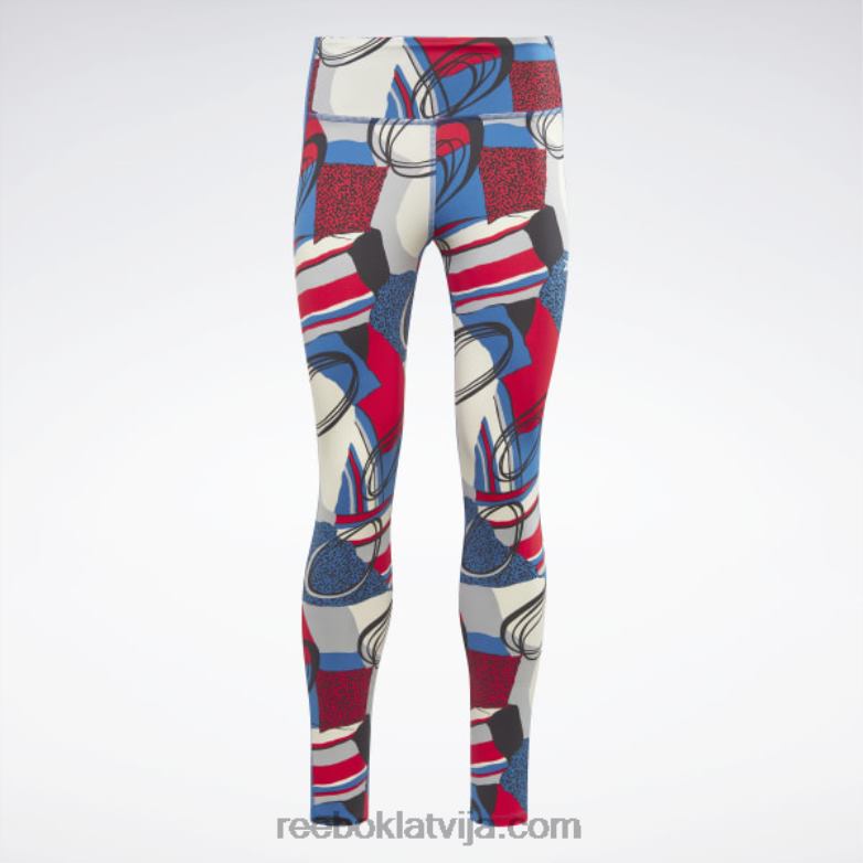 lux veikt legingus sievietes 0T464534 Reebok vektors zils