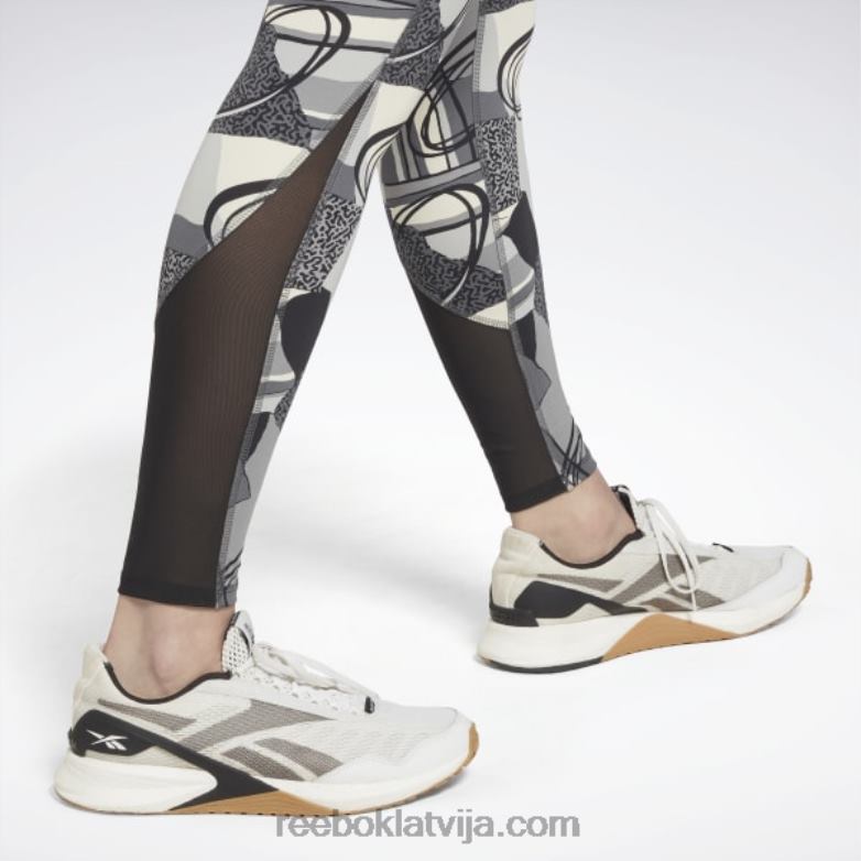 lux veikt legingus sievietes 0T464946 Reebok melns