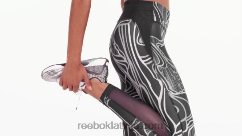 lux veikt vidēji pieauga dabā audzētas zeķubikses sievietes 0T464852 Reebok melns