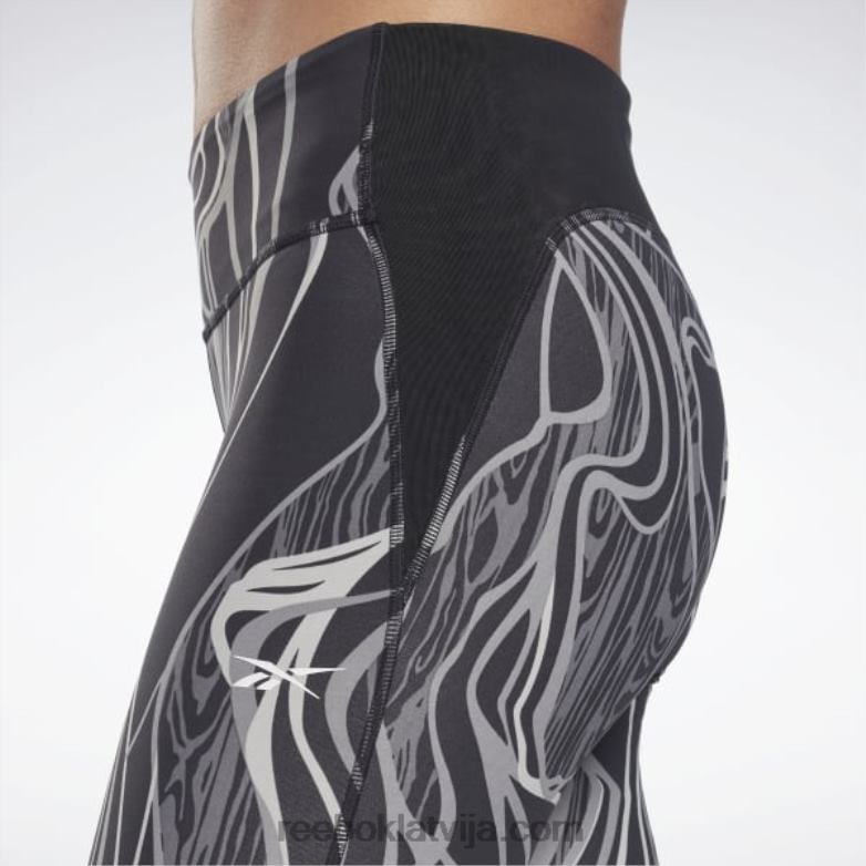 lux veikt vidēji pieauga dabā audzētas zeķubikses sievietes 0T464852 Reebok melns