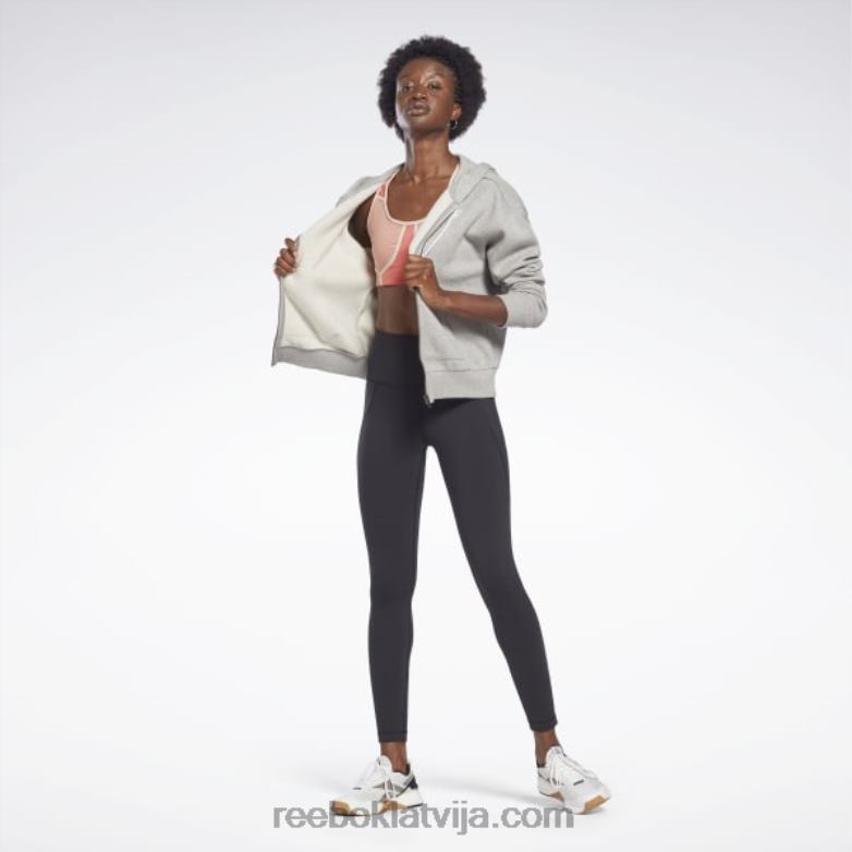 lux zeķubikses ar augstu jostasvietu sievietes 0T464295 Reebok melns